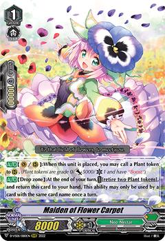 2022 Cardfight!! Vanguard V Special Series 06: V Clan Collection Vol.6 #80 Maiden of Flower Carpet Front