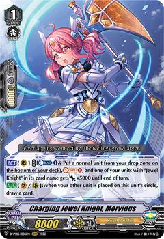 2022 Cardfight!! Vanguard V Special Series 05: V Clan Collection Vol.5 #6 Charging Jewel Knight, Morvidus Front