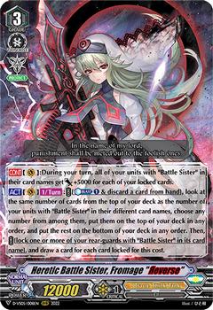 2022 Cardfight!! Vanguard V Special Series 05: V Clan Collection Vol.5 #8 Heretic Battle Sister, Fromage 