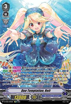 2022 Cardfight!! Vanguard V Special Series 05: V Clan Collection Vol.5 #sp10 Duo Temptation, Reit Front