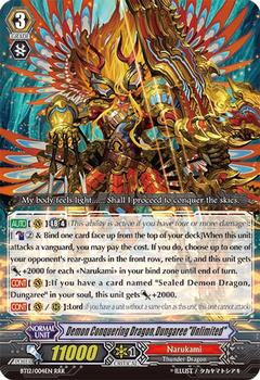 2014 Cardfight!! Vanguard Binding Force of the Black Rings #4 Demon Conquering Dragon, Dungaree 