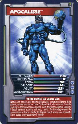 2005 Top Trumps Marvel Supereroi 1 (Italian) #NNO Apocalisse Front