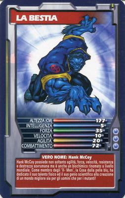 2005 Top Trumps Marvel Supereroi 1 (Italian) #NNO La Bestia Front