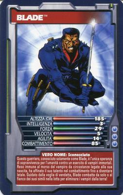 2005 Top Trumps Marvel Supereroi 1 (Italian) #NNO Blade Front