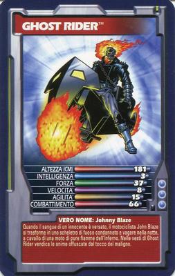 2005 Top Trumps Marvel Supereroi 1 (Italian) #NNO Ghost Rider Front