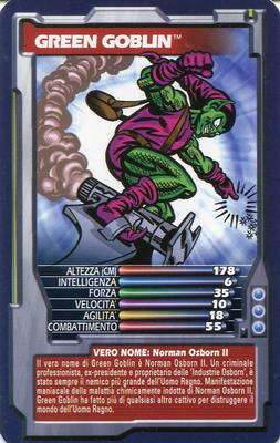 2005 Top Trumps Marvel Supereroi 1 (Italian) #NNO Green Goblin Front