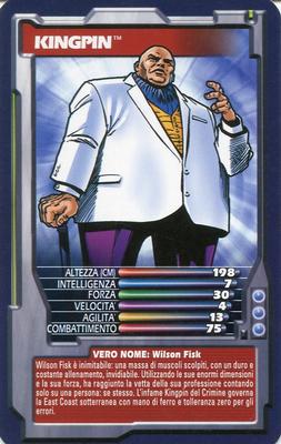 2005 Top Trumps Marvel Supereroi 1 (Italian) #NNO Kingpin Front