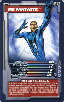 2005 Top Trumps Marvel Supereroi 1 (Italian) #NNO Mr. Fantastic Front