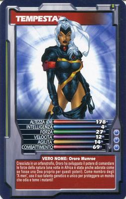 2005 Top Trumps Marvel Supereroi 1 (Italian) #NNO Tempesta Front