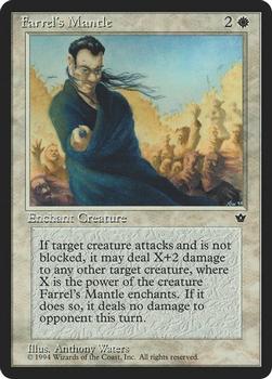 1994 Magic the Gathering Fallen Empires (DUPLICATED, TO BE DELETED) #NNO Farrel's Mantle Front