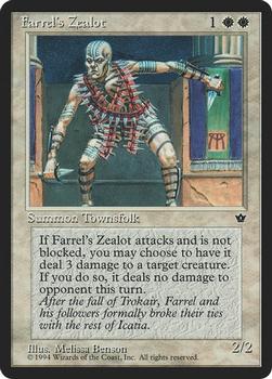 1994 Magic the Gathering Fallen Empires (DUPLICATED, TO BE DELETED) #NNO Farrel's Zealot Front