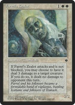 1994 Magic the Gathering Fallen Empires (DUPLICATED, TO BE DELETED) #NNO Farrel's Zealot Front
