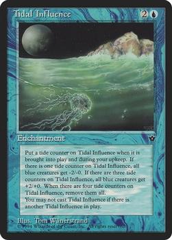 1994 Magic the Gathering Fallen Empires (DUPLICATED, TO BE DELETED) #NNO Tidal Influence Front
