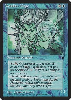 1994 Magic the Gathering Fallen Empires (DUPLICATED, TO BE DELETED) #NNO Vodalian Mage Front