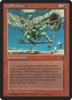 1994 Magic the Gathering Fallen Empires (DUPLICATED, TO BE DELETED) #NNO Goblin Kites Front
