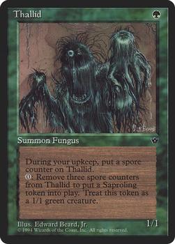 1994 Magic the Gathering Fallen Empires (DUPLICATED, TO BE DELETED) #NNO Thallid Front