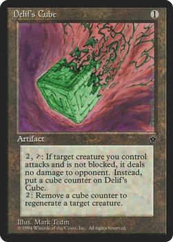 1994 Magic the Gathering Fallen Empires (DUPLICATED, TO BE DELETED) #NNO Delif's Cube Front