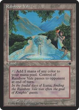 1994 Magic the Gathering Fallen Empires (DUPLICATED, TO BE DELETED) #NNO Rainbow Vale Front