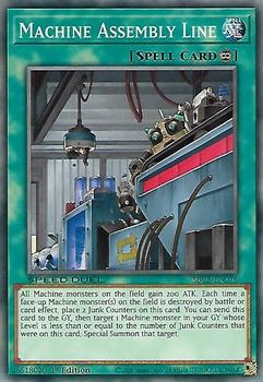 2020 Yu-Gi-Oh! Speed Duel: Battle City Box English 1st Edition #SBCB-EN076 Machine Assembly Line Front