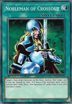 2020 Yu-Gi-Oh! Speed Duel: Battle City Box English 1st Edition #SBCB-EN138 Nobleman of Crossout Front