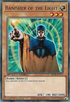 2020 Yu-Gi-Oh! Speed Duel: Battle City Box English 1st Edition #SBCB-EN171 Banisher of the Light Front
