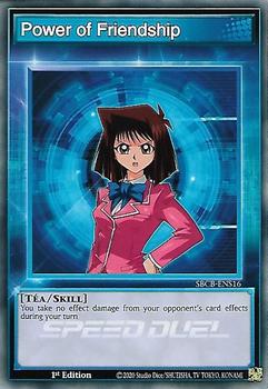 2020 Yu-Gi-Oh! Speed Duel: Battle City Box English 1st Edition #SBCB-ENS16 Power of Friendship Front