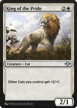 2021 Magic The Gathering Jumpstart Historic Horizons #99 King of the Pride Front