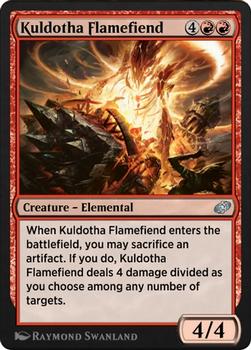 2021 Magic The Gathering Jumpstart Historic Horizons #481 Kuldotha Flamefiend Front