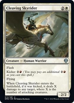2022 Magic The Gathering Dominaria United #012 Cleaving Skyrider Front