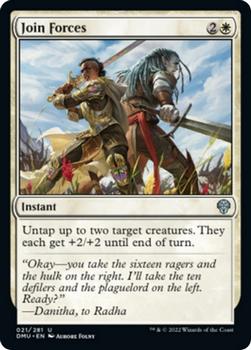 2022 Magic The Gathering Dominaria United #021 Join Forces Front