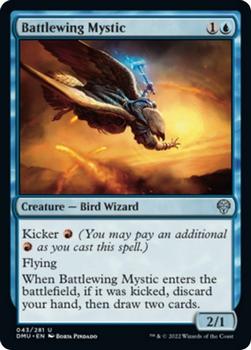 2022 Magic The Gathering Dominaria United #043 Battlewing Mystic Front