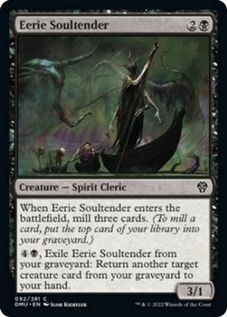 2022 Magic The Gathering Dominaria United #092 Eerie Soultender Front