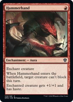 2022 Magic The Gathering Dominaria United #129 Hammerhand Front