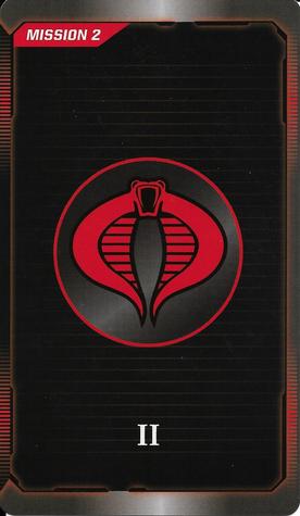 2021 G.I. Joe Deck-Building Game - Mission Cards #NNO Prevent The Cobra Attack At Big Ben Back