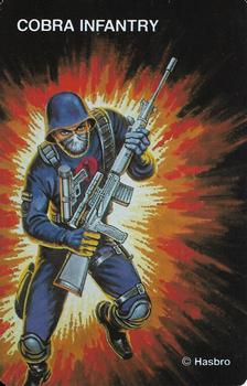 1982 G.I. Joe Card Game #NNO Cobra Infantry Front