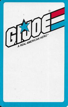 1982 G.I. Joe Card Game #NNO Counter Intelligence Back