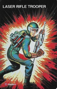 1982 G.I. Joe Card Game #NNO Laser Rifle Trooper Front