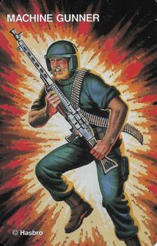 1982 G.I. Joe Card Game #NNO Machine Gunner Front