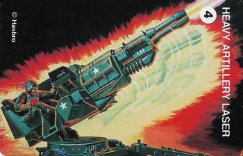 1982 G.I. Joe Card Game #NNO Heavy Artillery Laser Front
