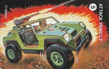 1982 G.I. Joe Card Game #NNO Attack Vehicle Front