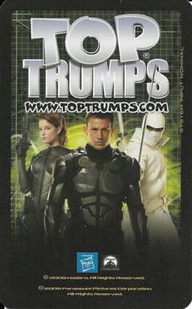 2009 Top Trumps Specials G.I. Joe The Rise of Cobra - Promo #NNO Breaker Back