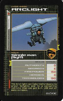 2009 Top Trumps Specials G.I. Joe The Rise of Cobra - Regular Issue #NNO Arclight Front