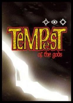 1995 Tempest of the Gods #NNO Flash Flood Back