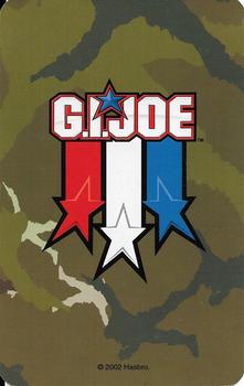 2002 Hasbro G.I. Joe War Jumbo Card Game #3R Heavy Duty Back