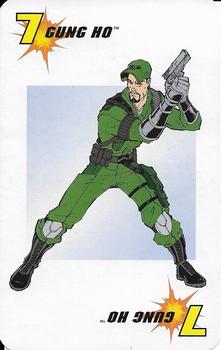 2002 Hasbro G.I. Joe War Jumbo Card Game #7Y Gung Ho Front