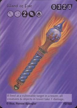 1995 Towers in Time Limited #022 Wand of Fire Front