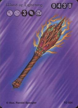 1995 Towers in Time Limited #024 Wand of Lightning Front