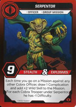 2022 G.I. Joe: Shadow Of The Serpent #NNO Serpentor Front