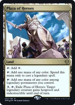 2022 Magic The Gathering Dominaria United - Promos #252s Plaza of Heroes Front