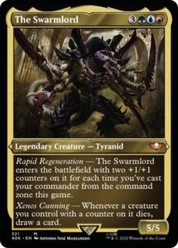 2022 Magic The Gathering Warhammer 40,000 #321 The Swarmlord Front